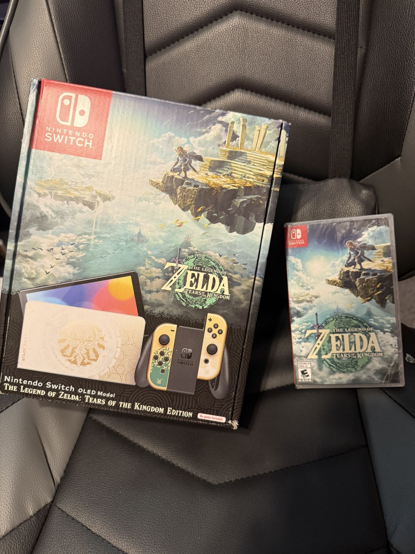 Zelda Switch Oled With Tears Of The Kingdom 