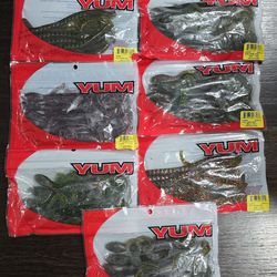 YUM Worm 🪱 Lizard 🦎 Plastic Fishing Jig Lures  Brand New