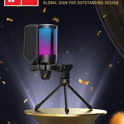 Brand New Mic With Mini Tripod- new 