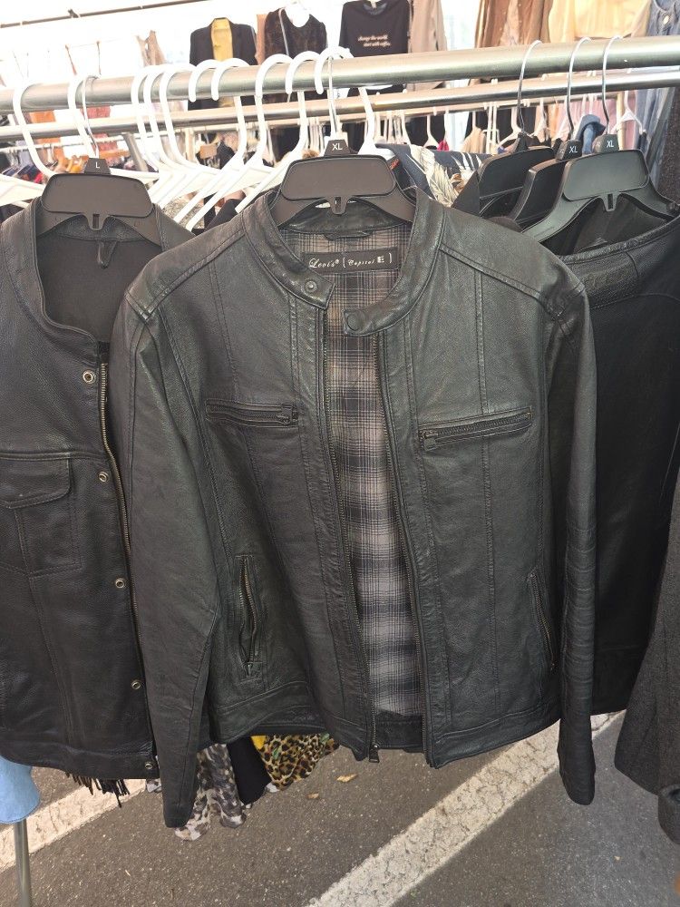 Levi Leather Jacket Capital E