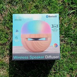 Brand NEW 3-in-1 Color Changing Wireless Speaker Diffuser System