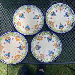 Tunisian Hand-Painted Plates