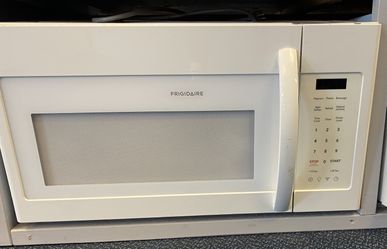 White Frigidaire Over The Range Microwave (8-0008)