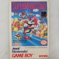 1993 Amurol "Super Mario Land" Gameboy Card #9 of 14