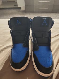 Air Jordan 1 Mid Black/Royal Blue (GS) – Size 7Y