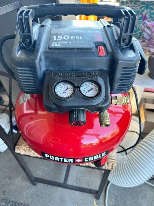 Porter Air Compressor With Hose