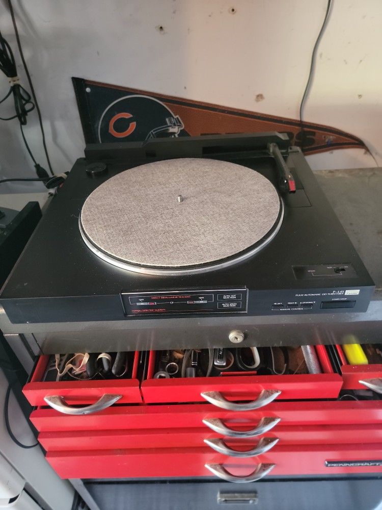 Sansui Phonograph No Cover Spins Then Stops Parts