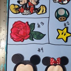 New Iron-On Patches $10 each 