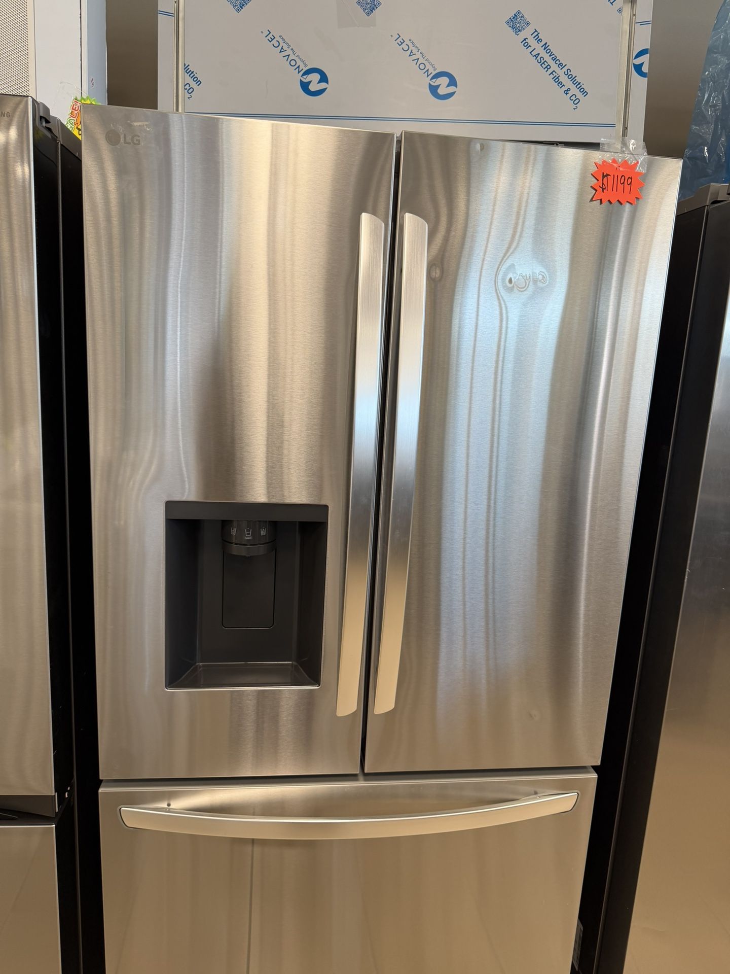 LG Fridge 3 Doors With ICE Maker