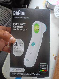 Braun sensian contact 5 thermometer