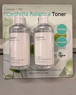 NEW Mixsoon Centella Asiatica Toner Duo Pack (2x 300ml) - Viral K-Beauty!