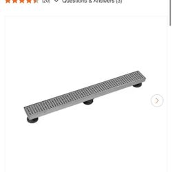 32-in Linear Shower Drain 