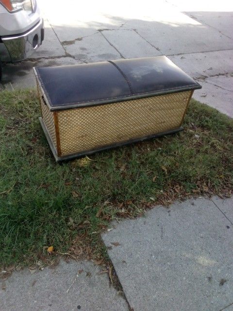 Rattan Chest