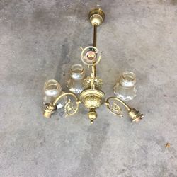 120+ years old brass light