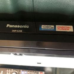 Panasonic DMR-EZ28 DVD Player Recorder with remote