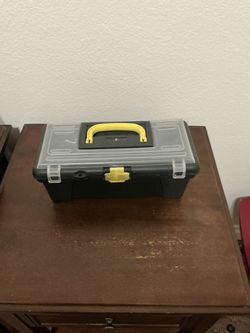 Small Plastic Tool Box with Latch