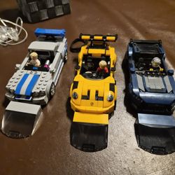 Lego Speed Champions Porsche 911 Gt3RS Mustang Darkhorse Nissan Skyline R34