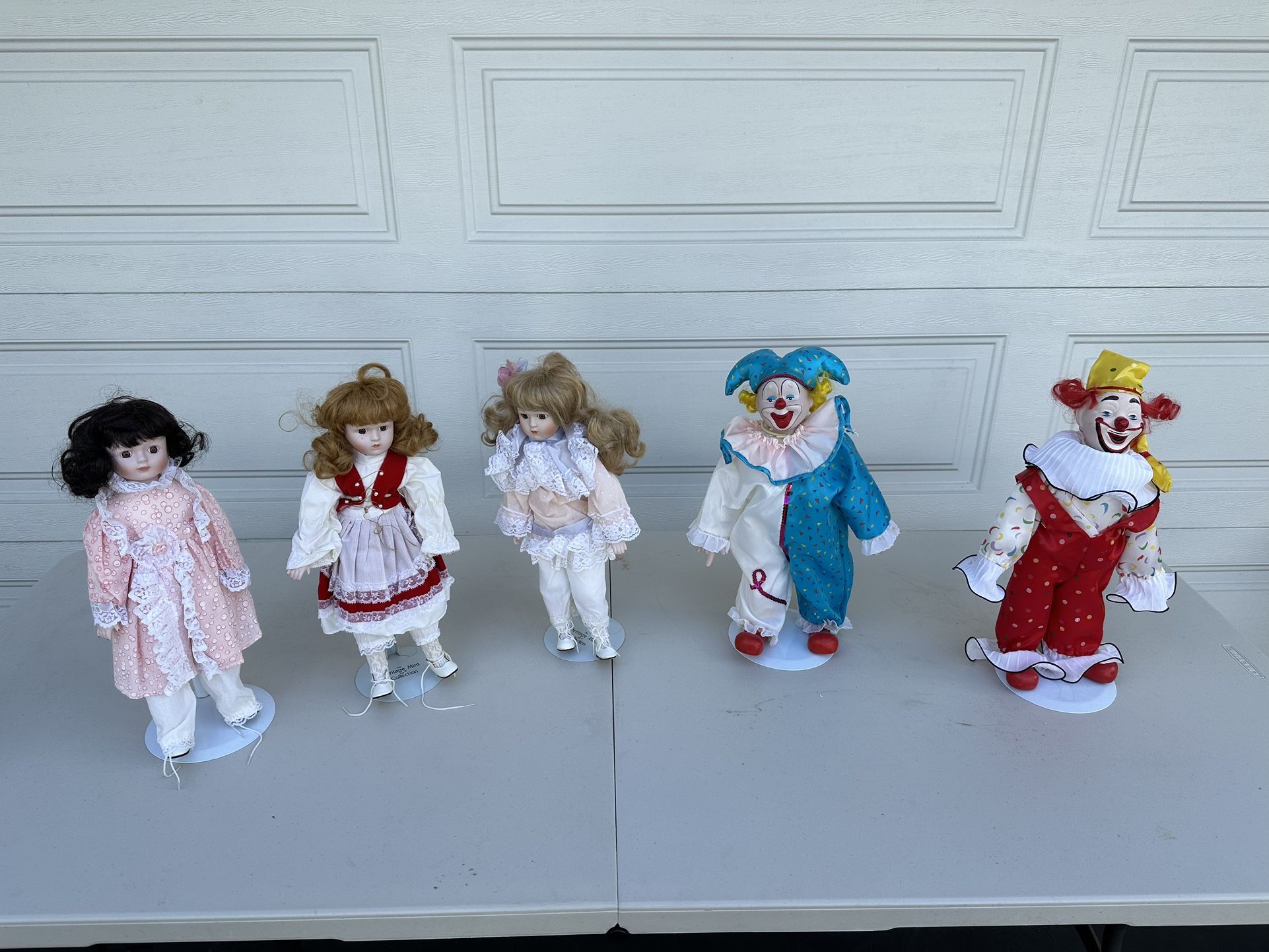 5 Vintage Dolls