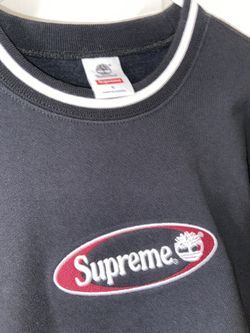 SUPREME TIMBERLAND CREWNECK