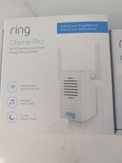 Ring Chime Pro Wi-Fi Extender and Indoor Chime