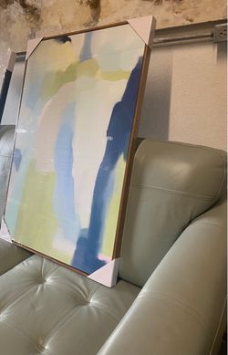 Two Canvas Wall Art, like new, Room Decor, frame Wall Art