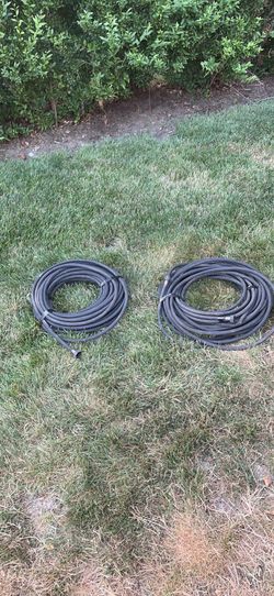 2 × 100’ Rubber Soaker Hoses – Good Condition
