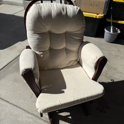 Rocking Chair With Storage On Sides