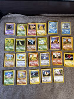 Pokémon Non Holo Base, Jungle, Fossil