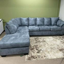 Darcy Steel LAF Sectional