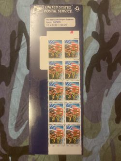 USPS The Stars and Stripes Forever 32¢ Stamp Booklet