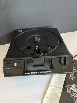 KODAK Carousel 4400 Slide Projector Lens Tray Remote Original Box Instructions