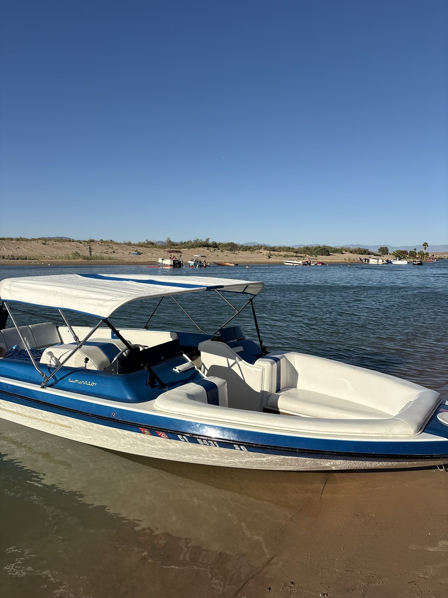 1991 Eliminator Ski Boat