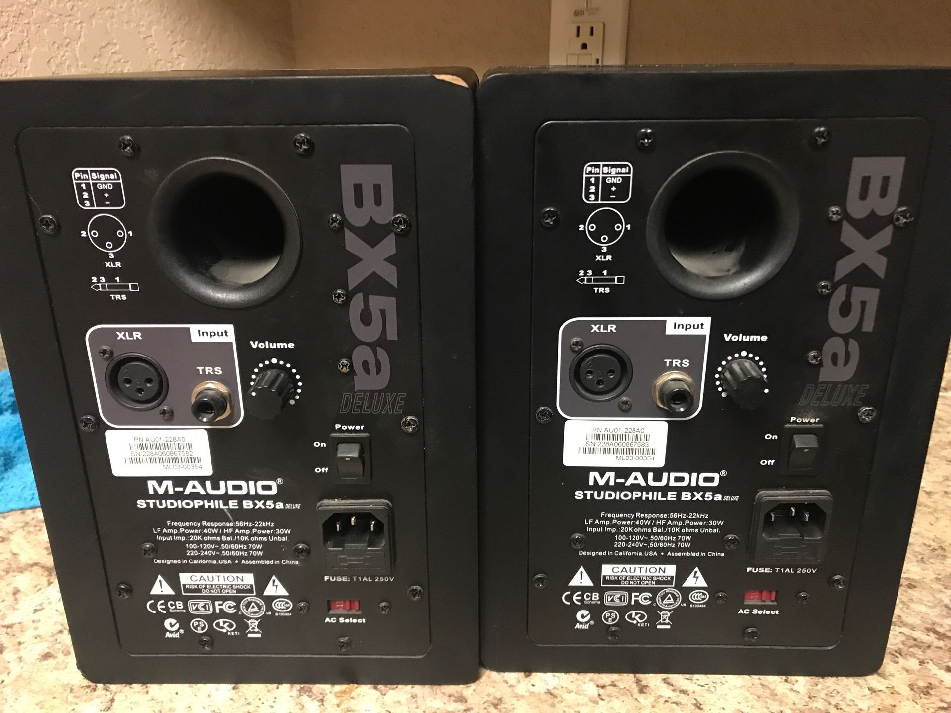 M- Audio BX5a Studiophe Speakers
