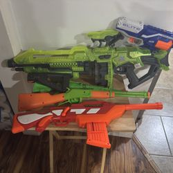 Nerf and Toy Blaster Gun Set