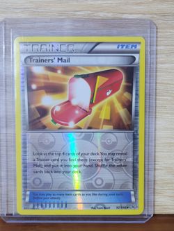 Trainer's Mail - Pokémon TCG Card Reverse Holographic  - Mint