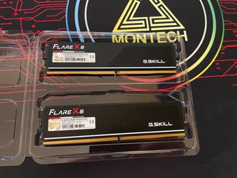 G.SKILL Flare X5 32GB (2x16GB) DDR5 6000MHz CL36 AMD EXPO Desktop RAM Kit (No trades)