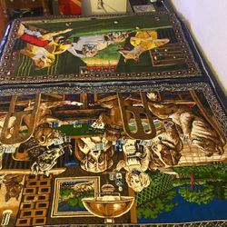 Dogs Playing Poker Tapestries