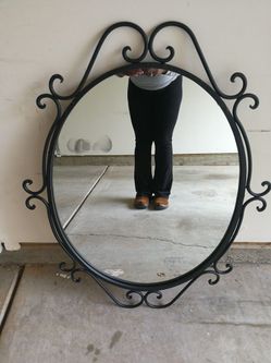 Very nice iron decore mirror