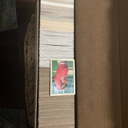 Full Box Of Baseball Card Late 80s Early 90s Send Offers