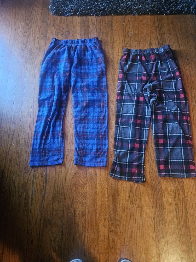 Boys Fleece Pajama Bottoms Size 10-12