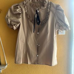 Brown Dress Up Shirt 
