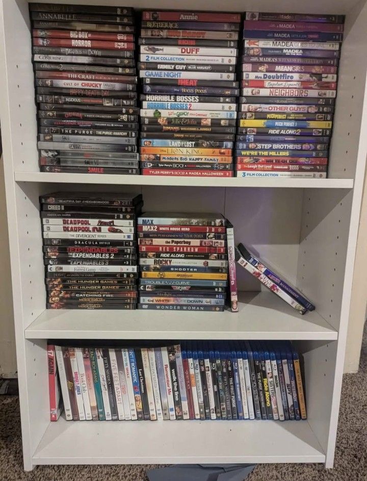 DVDs And Blu-Rays