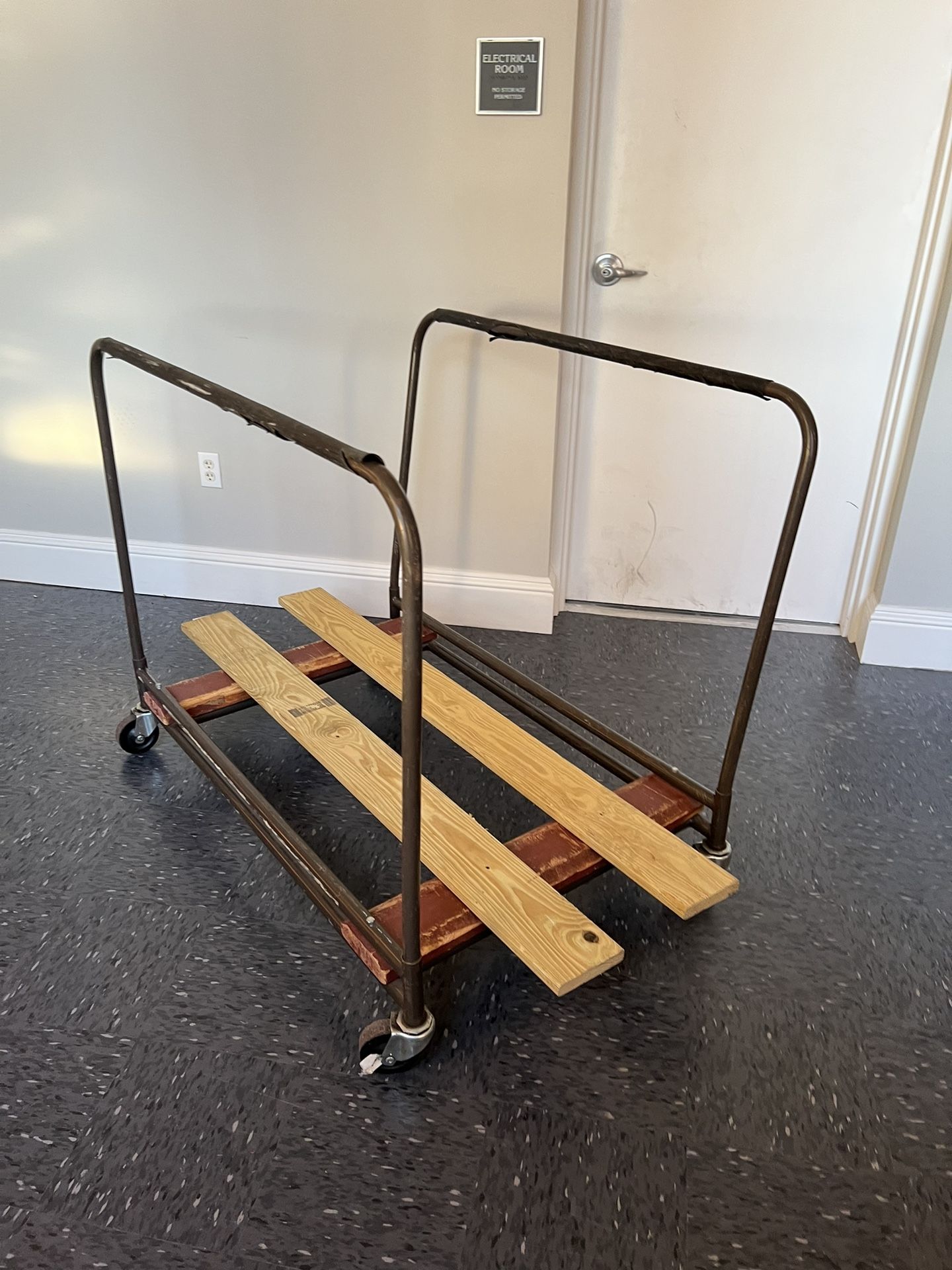 Large Steel Dolly Cart 