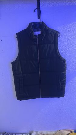 Black Puffer Vest Men’s Medium 