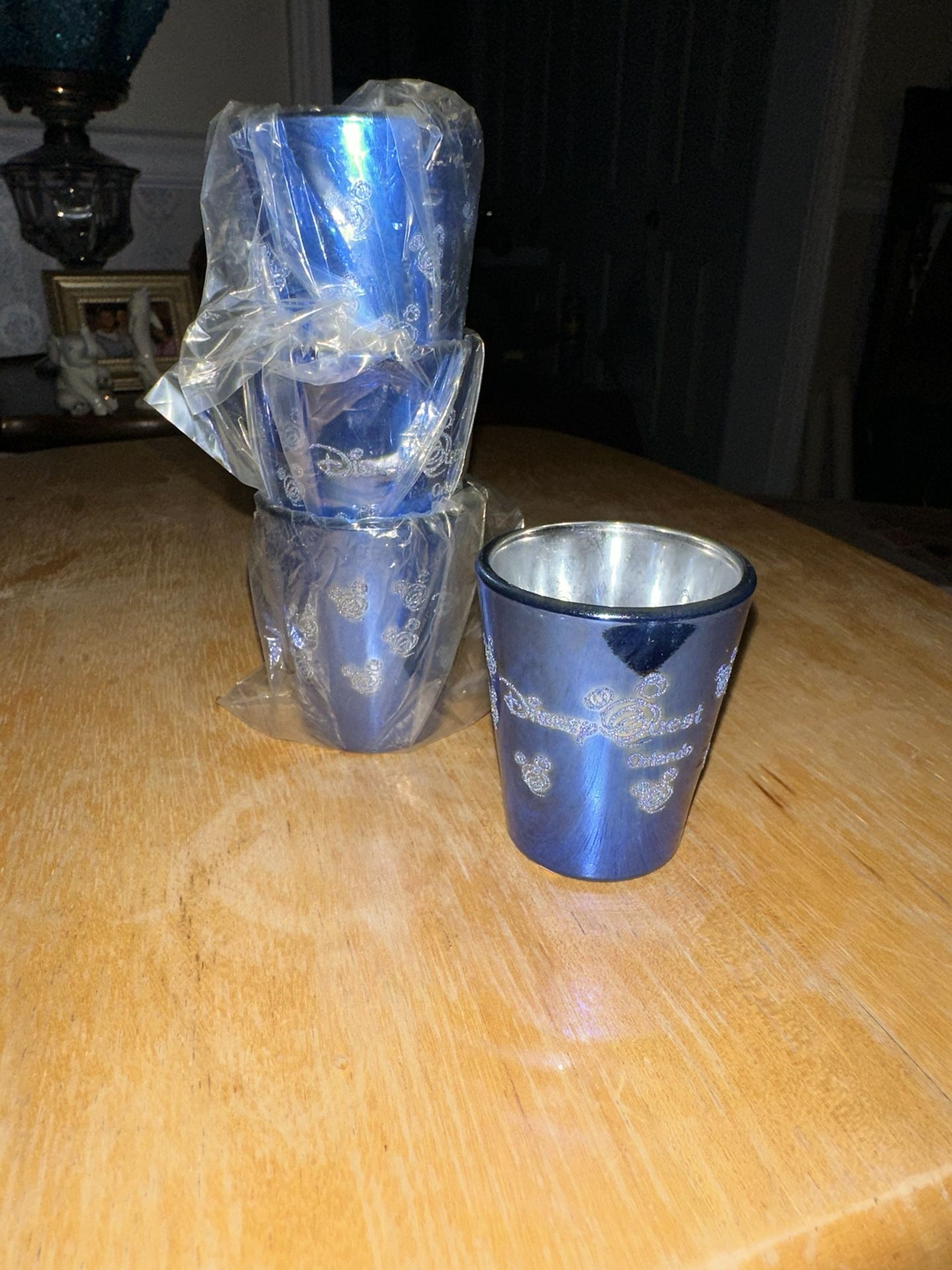 Set Of 4 Mickey Mouse Disney Shot Glasses