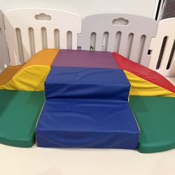 Soft Play Wall Climb and Slide for Kids