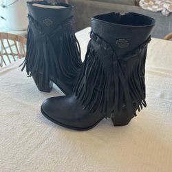 Harley Davidson Leather Women’s Size 6 Boots