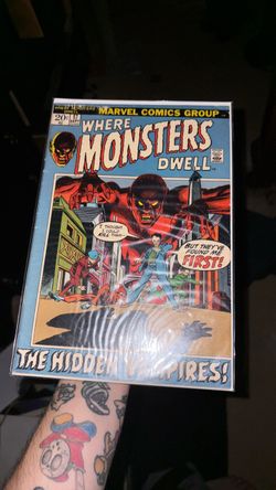 Marvel Comics Where Monsters Dwell #17