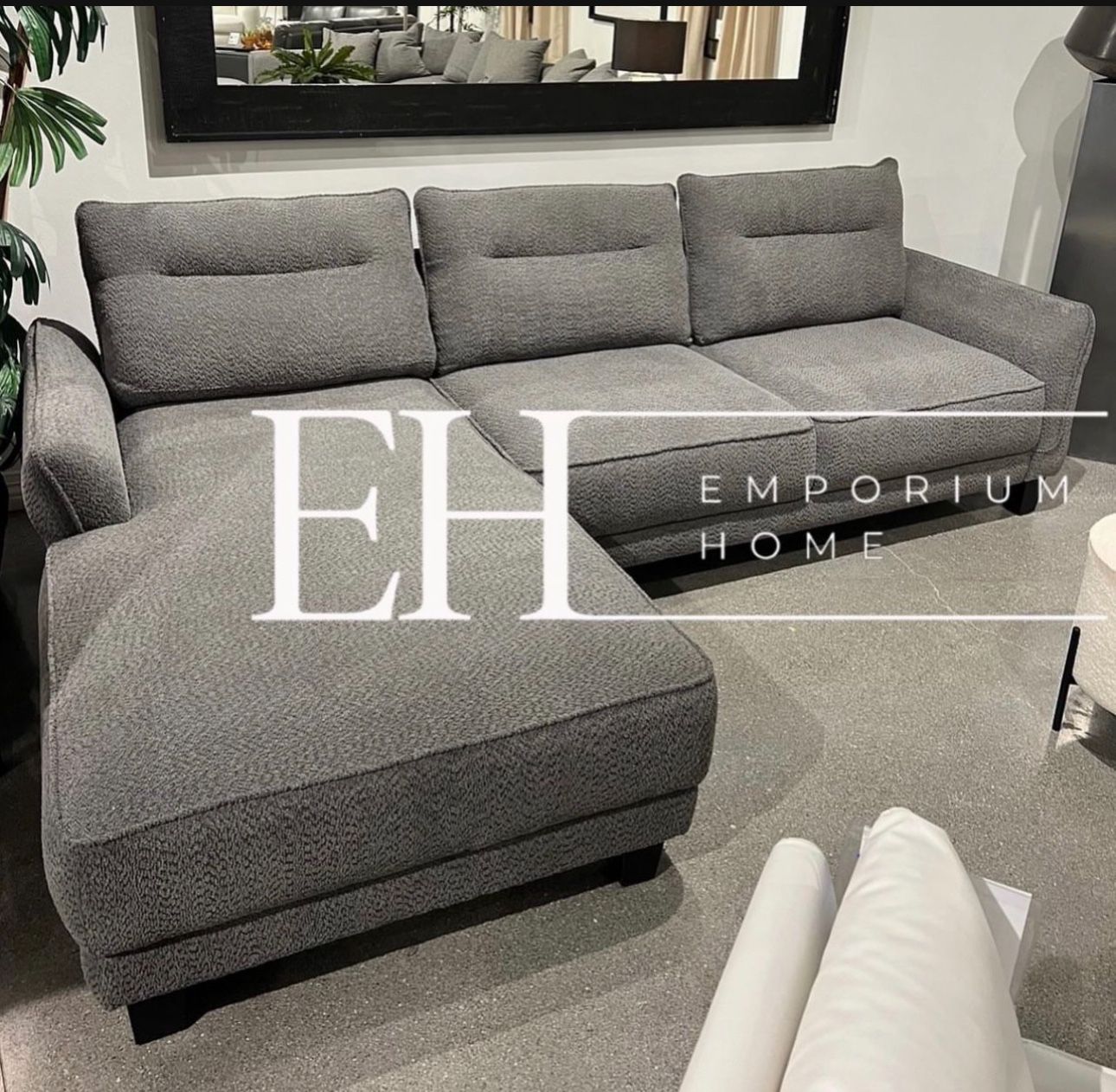 Grey Or White Sofa Sectional 🔥buy Now Pay Later 