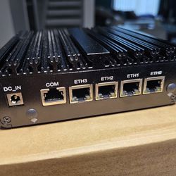  Intel N150 Router Firewall Fanless Mini PC